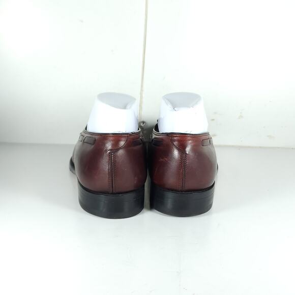Johnston Murphy Men\'s Aristocraft US9B/D Burgundy Leather Tassel Loafers main image 16